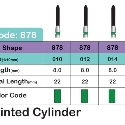 تصویر فرز مدل POINTED CYLINDER (878)