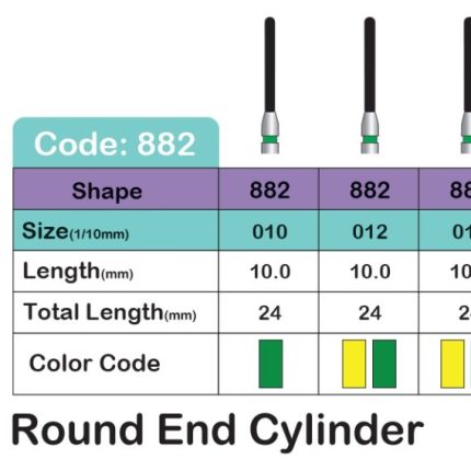 تصویر فرز مدل ROUND END CYLINDER (882)