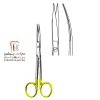 ابزار و لوازم و تجهیزات دندانپزشکی قیچی جراحی کج tc