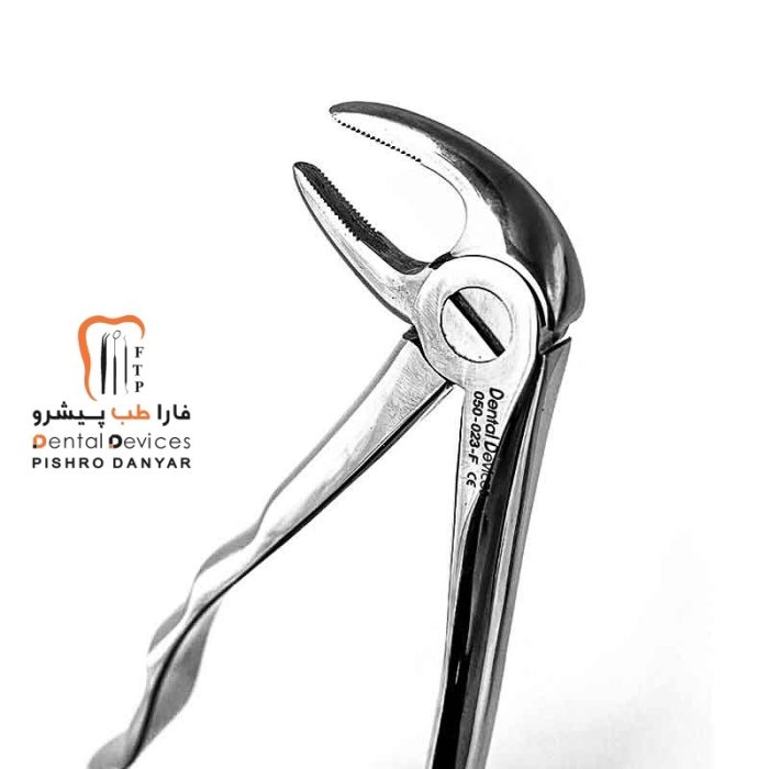 ابزار و لوازم و تجهیزات دندانپزشکی فورسپس ریشه کش پایین آناتومیک