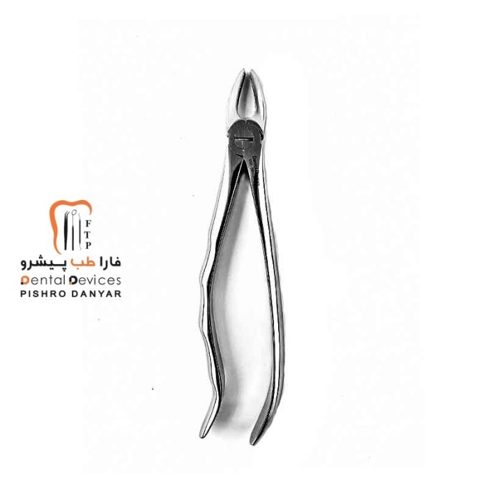 ابزار و لوازم و تجهیزات دندانپزشکی فورسپس سانترال بالا آناتومیک