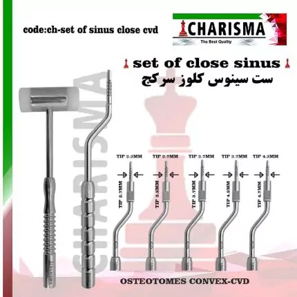 set of sinus close 6pcs