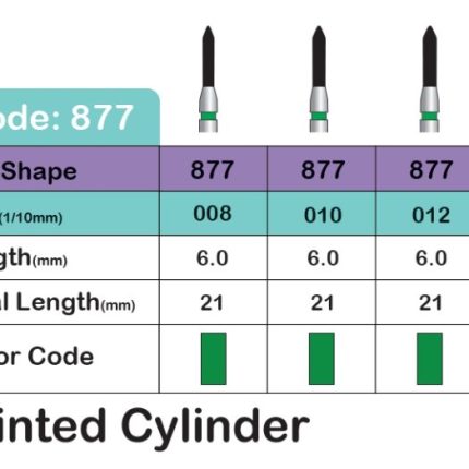 فرز مدلPOINTED CYLINDER (877)