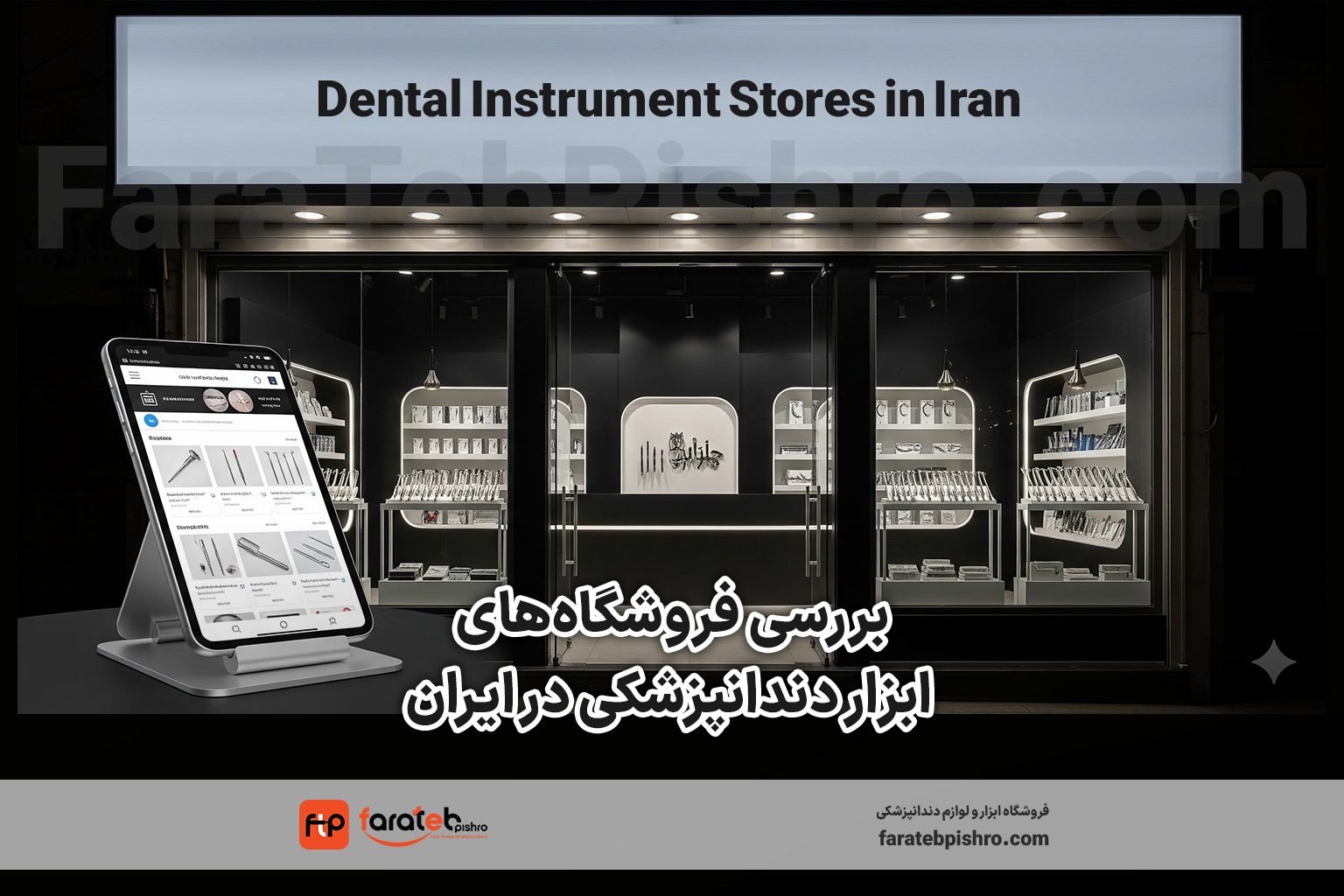فهرست کامل فروشگاه‌های ابزار و تجهیزات دندانپزشکی در ایران + بررسی بهترین سایت‌ها