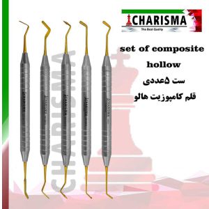 ست 5 عددی قلم کامپوزیت هالو کاریزما