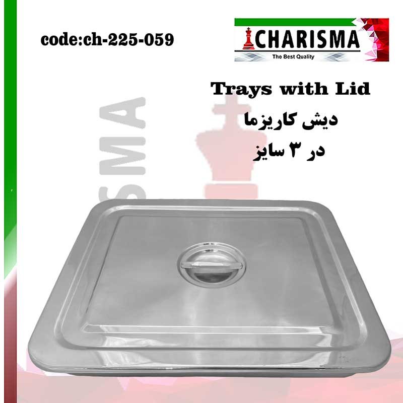 دیش درب دار کاریزما ( 3سایز ) تصویر دیش درب دار کاریزما ( 3سایز )